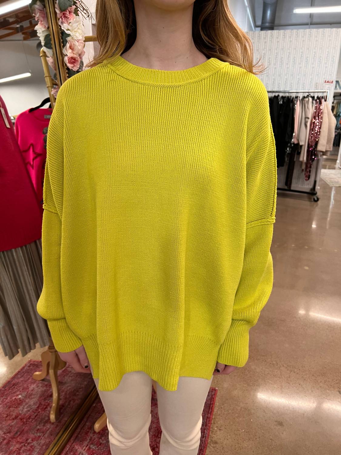 Entro - Crewneck Long Sleeve Sweater