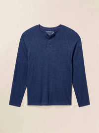 Faherty - Men's Long-Sleeve Cloud Henley Top