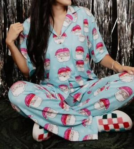 Katydid - Santa Pajama Set