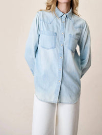 Marea - Denim Western Shirt