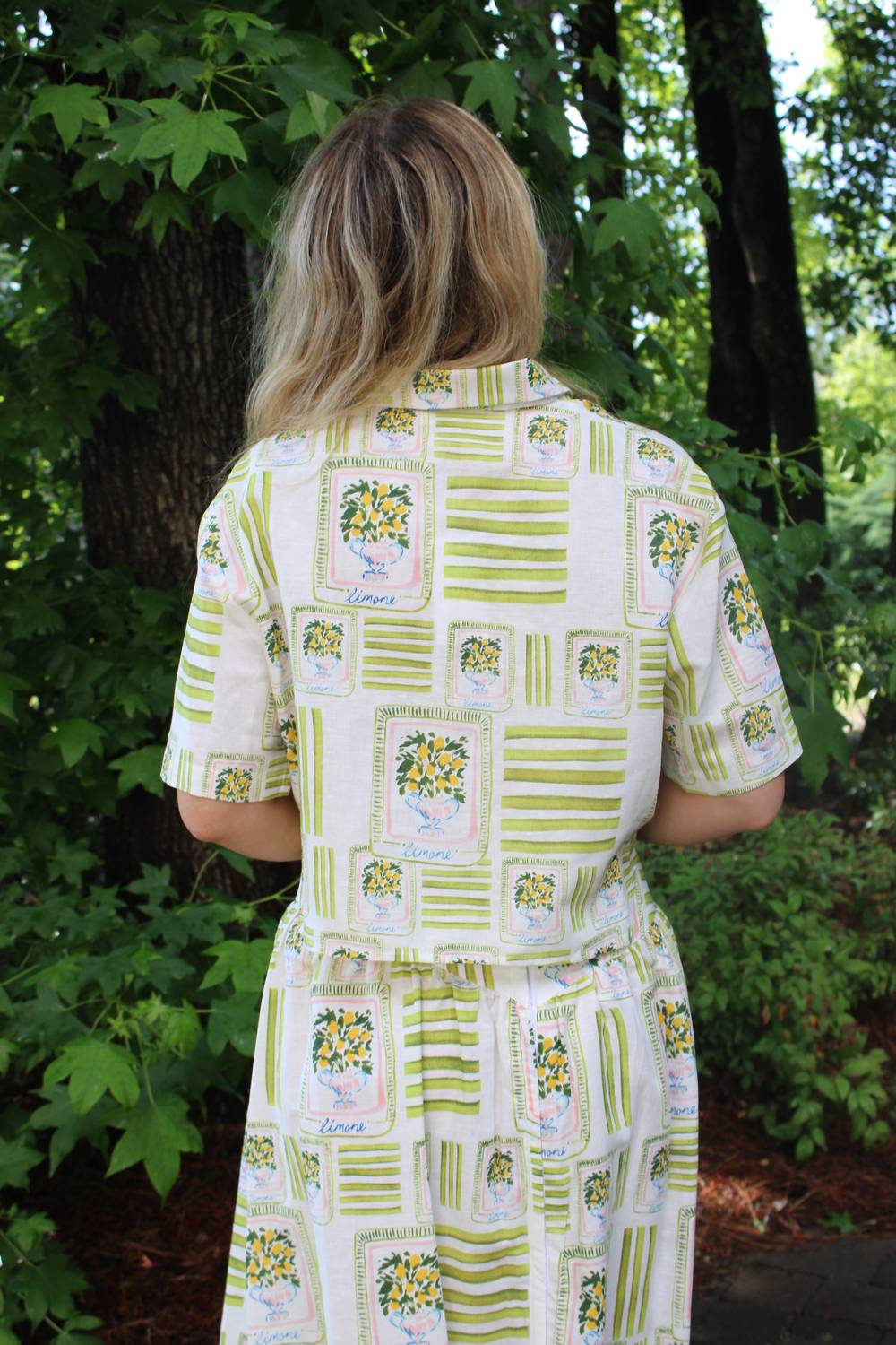 Corey Lynn Calter - Pippa Short Sleeve Button Down Top