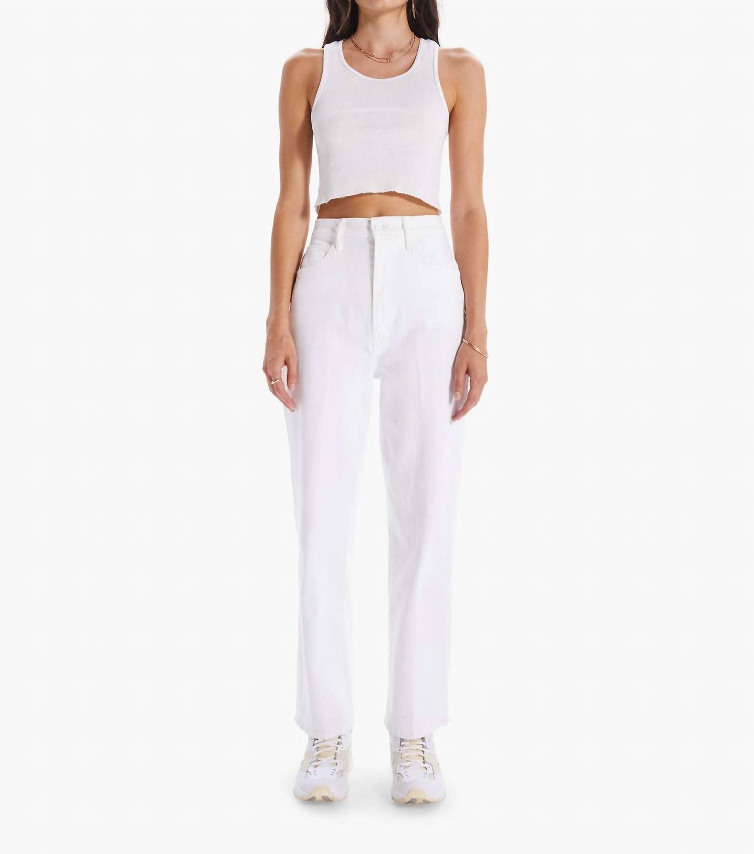 Mother - Women's High Waisted Tunnel Vision Ankle Pant