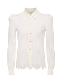 L'Agence Jenica Lace Blouse in ivory 1 - women's blouse - view 5
