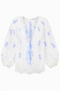 Loveshackfancy - Dresner Cotton Lace Top