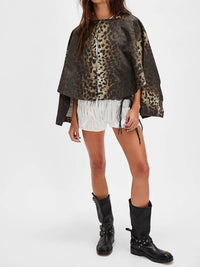 Apparis - Quinn Leopard Cape