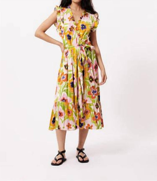 Frnch - Summer Spicy Garden Midi Dress
