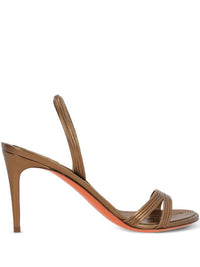 Santoni - Women's Serpent Almond-Toe Sandals