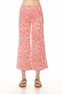 Charlie B - Cropped Flared Patch Pant