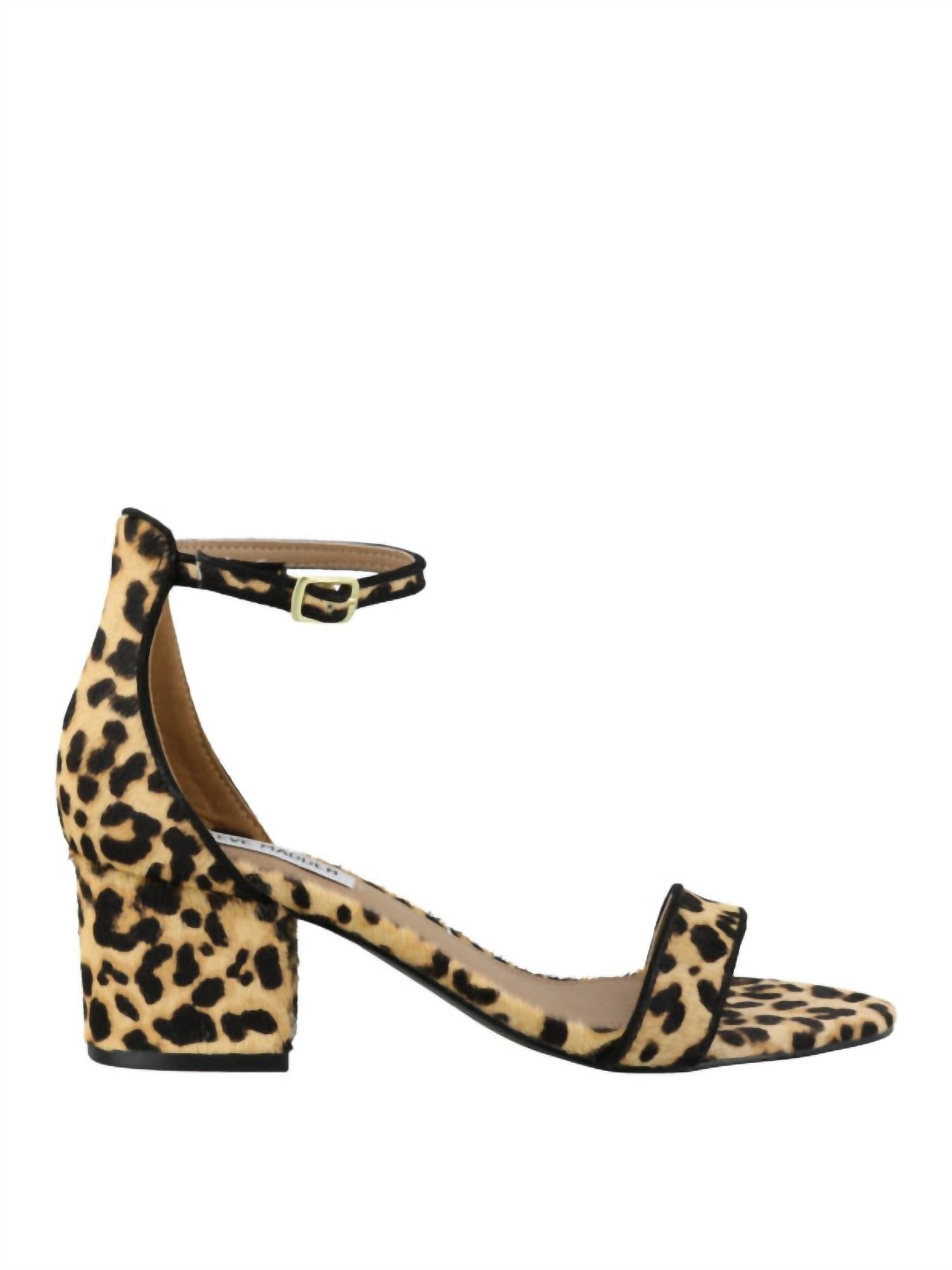 STEVE MADDEN Women's Irenee Sandal in leo velvet - women's sandal