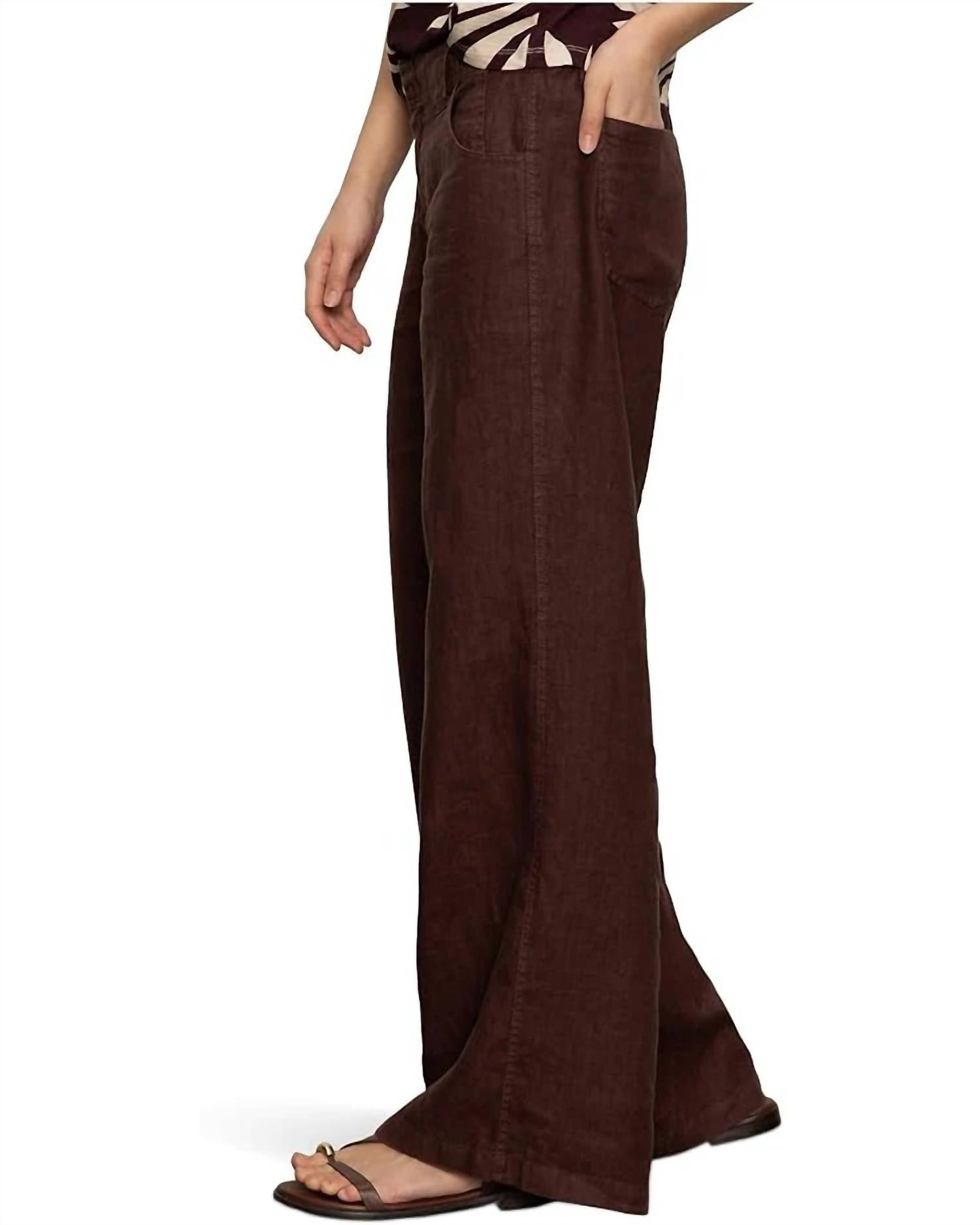 Sanctuary - Relaxed Linen Arden Mesa Pants