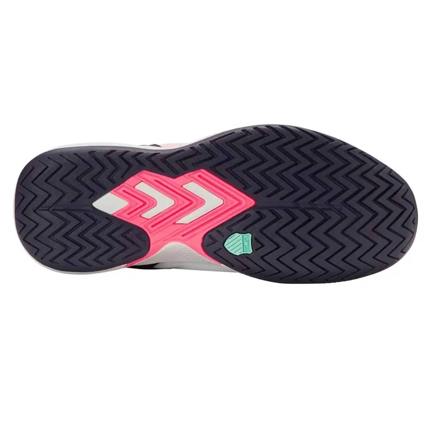 K-Swiss Women's Ultrashot Team Tennis Shoe in purple plumeria white neon pastel pink - women's shoe - view 4