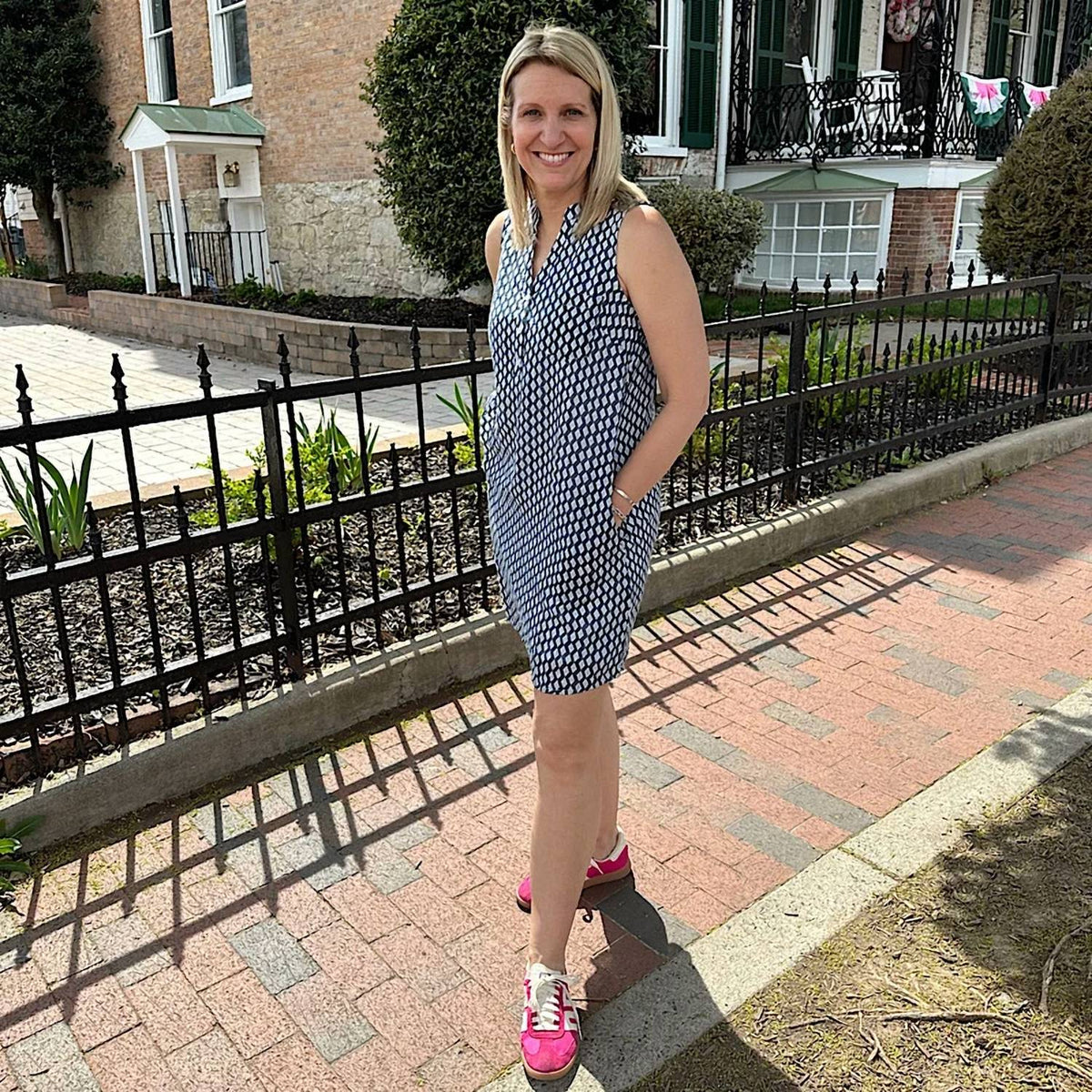 Charlie B - Women's Henley Sleeveless Dress