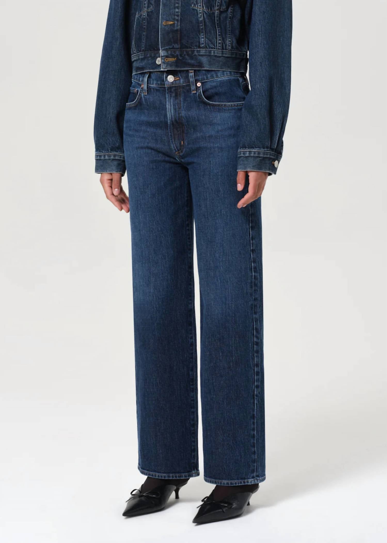 Agolde - Harper Straight Stretch Jeans