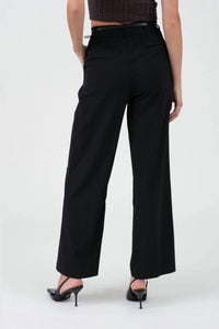 The Workshop Studio - HIGH WAIST PLEATED WIDE LEG DRESS PANTS