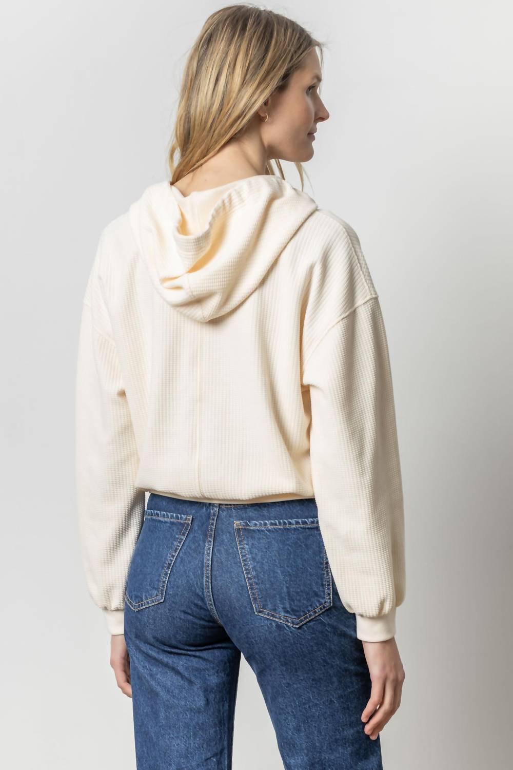 Lilla P - Button Front Hoodie