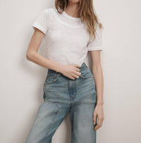 Veronica Beard Damian Top in white 1 - women's t-shirt