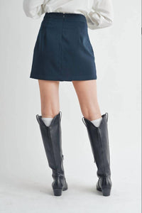 Sage The Label - Finest Touch Overlapped Mini Skirt
