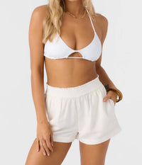O'NEILL Sanders Beach Shorts in white - women's shorts - view 4