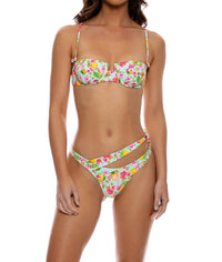Luli Fama - Limoncello Asymetrical Side Bow Bottom