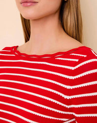 Solid & Striped - Penelope Striped Long Sleeve Top