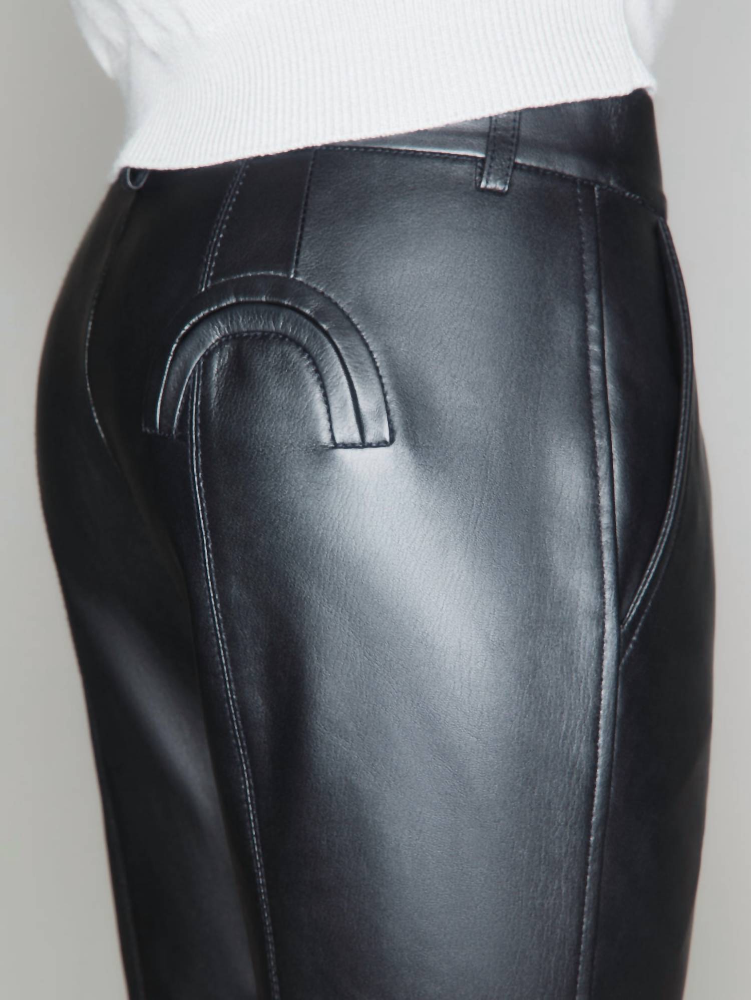 Blazé Milano Vegas Baby Zander Pants in black - women's pants - alternate view