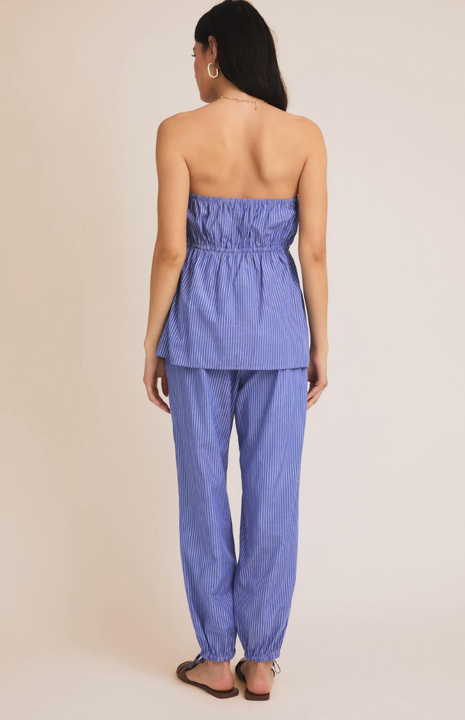 Gilli - Peplum Top And Jogger Set