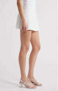 STEVE MADDEN Avalon Skort in white 1 - women's shorts - detail view