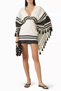 Andres Otalora - Viento Suave Linen Mini Dress