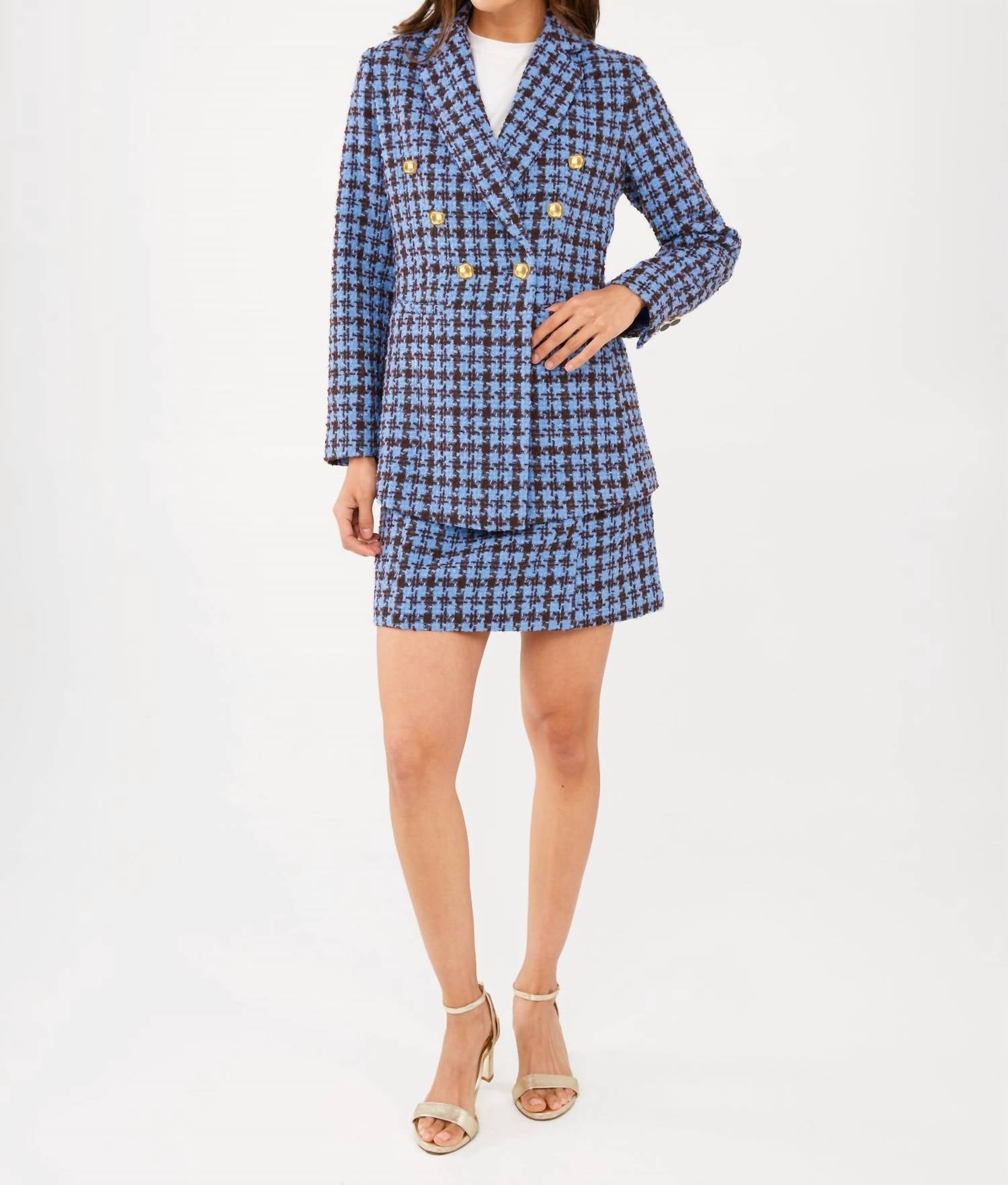 Abbey Glass - Calvin Tweed Blazer