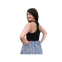 Gameday Couture - University of Arkansas Logo Houndstooth Dress