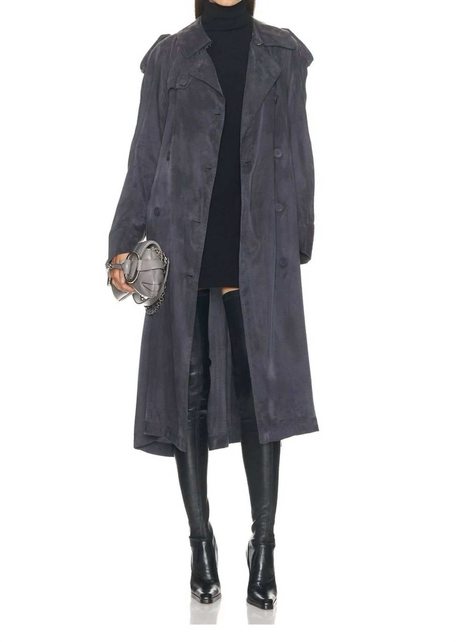 Helmut Lang - FLUID TRENCH COAT