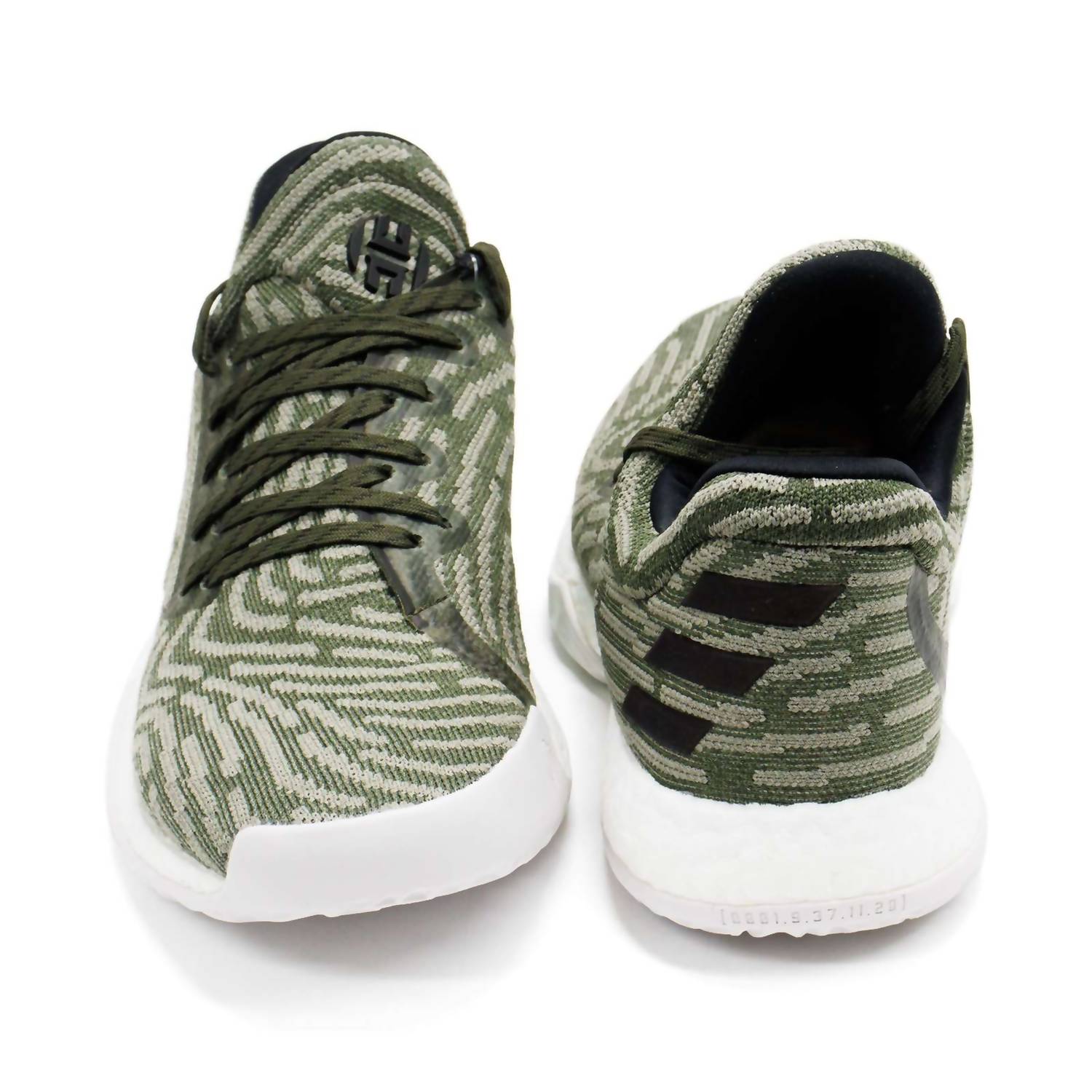 adidas Men's Harden Vol.1 Ls Primeknit Basketball Shoes in night cargo - men's shoe - alternate view