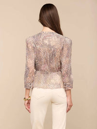 L'Agence - Suri Puff 3/4 Sleeve Top