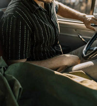 Hiroshi Kato - Wrench Gauze Dobby Stripe Shirt