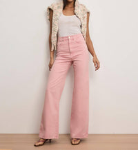 Veronica Beard - Taylor High Rise Wide Leg Jeans