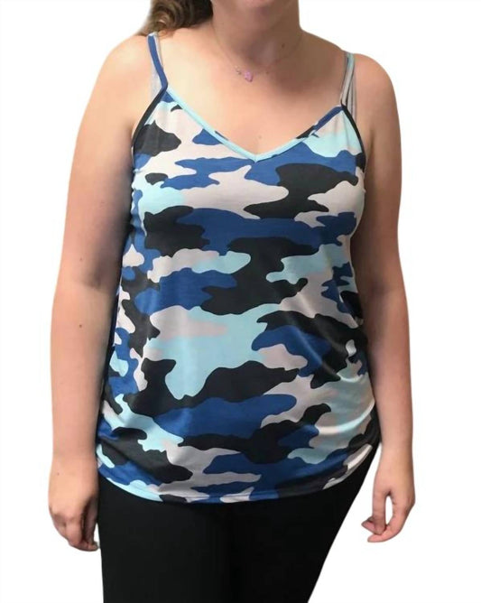 Sew In Love - Camo Tank Top