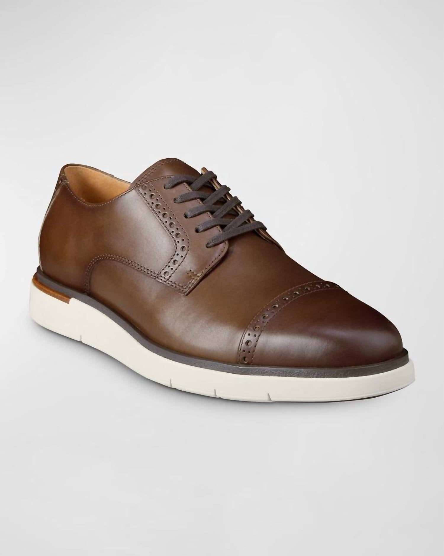 Allen Edmonds Men's Caleb Leather Lace-up Dress Shoes in brown - men's shoe