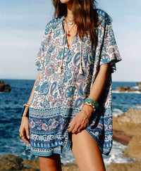 Spell - Marmont Flutter Tunic Mini Dress
