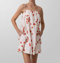 Line And Dot - TOMATO PATCH MINI DRESS