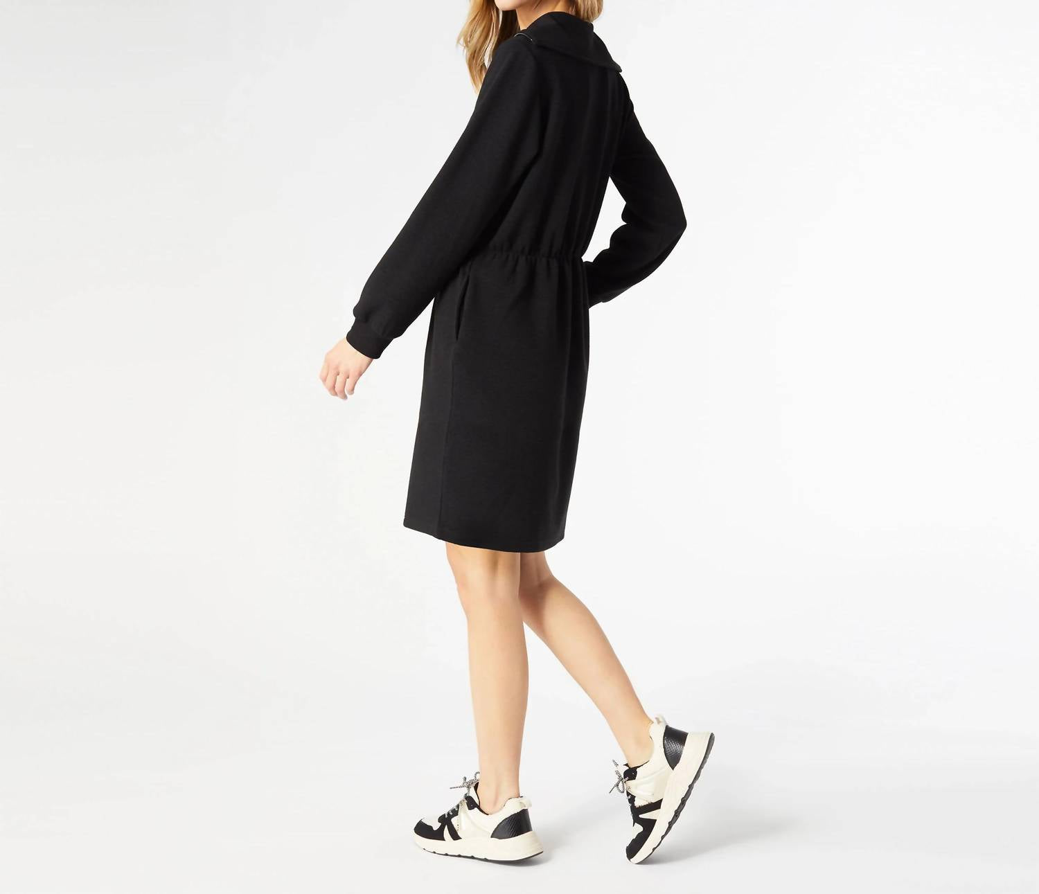 Coco + Carmen - Lyla Long Sleeve Dress with Pockets