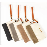 Pretty Simple - Women's Canvas Wristlet Pouch