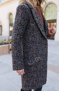 The Hadley Leopard Coat
