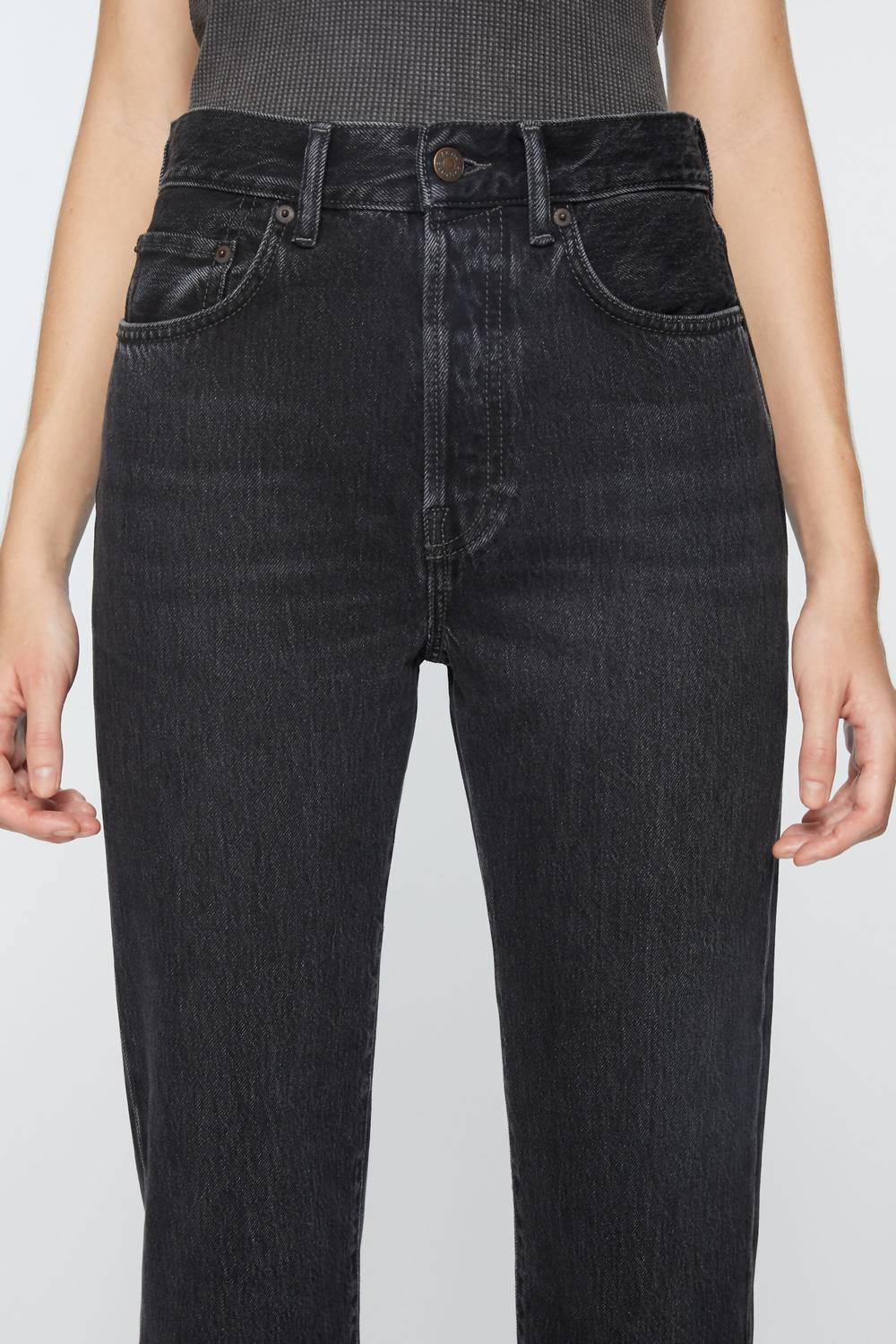 Acne Studios - Mece Vintage High Waist Tapered Jeans