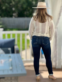 Amelia K. Luxe - Vintage High Rise Skinny Jeans