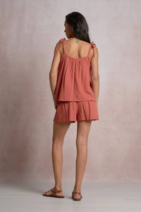 Elan - Flowy Top With Ties Straps