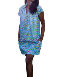Never A Wallflower - Vicki Short Sleeve Butterfly Dress
