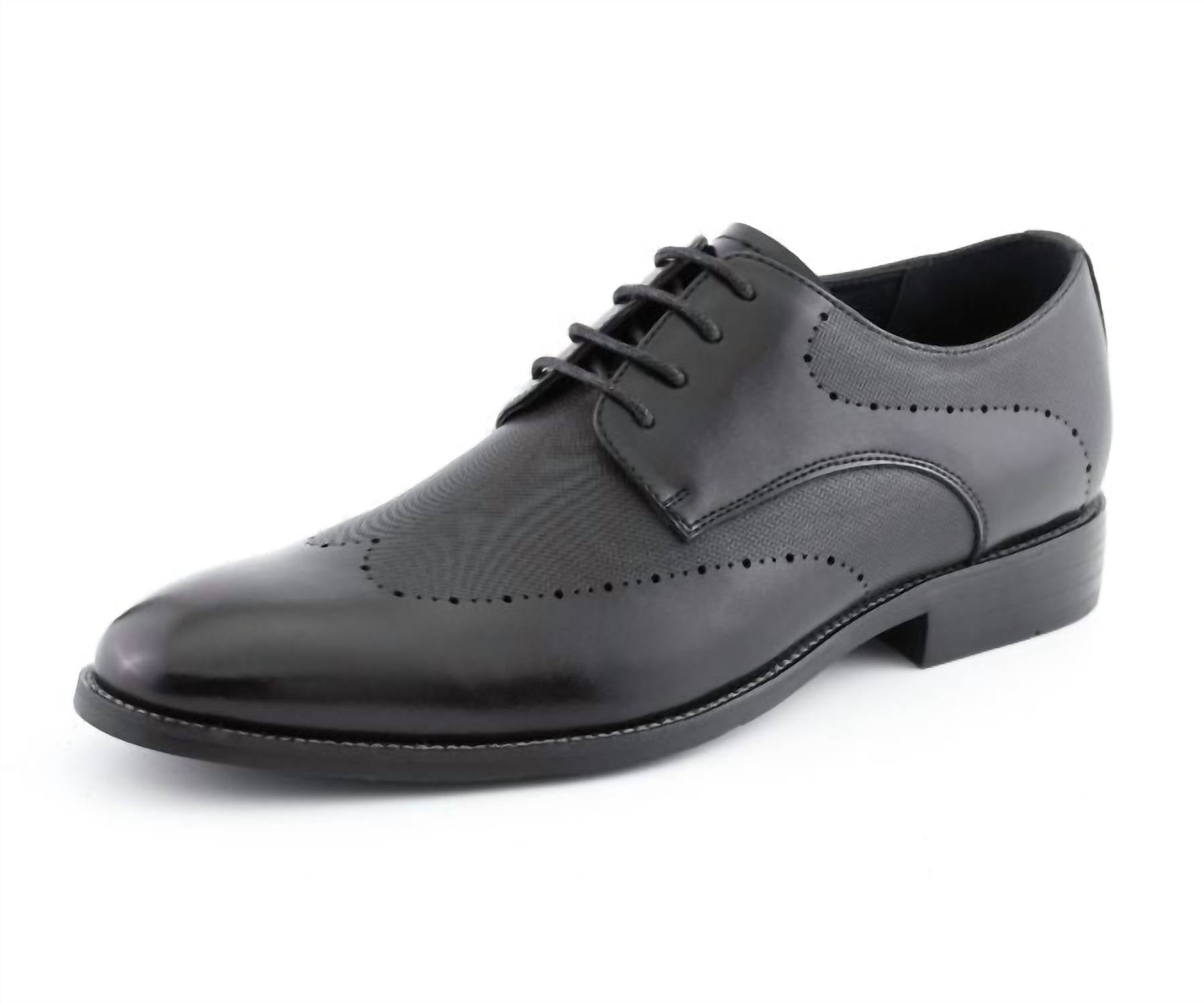 Amali Men's Luke Derby Shoes in black - men's shoe