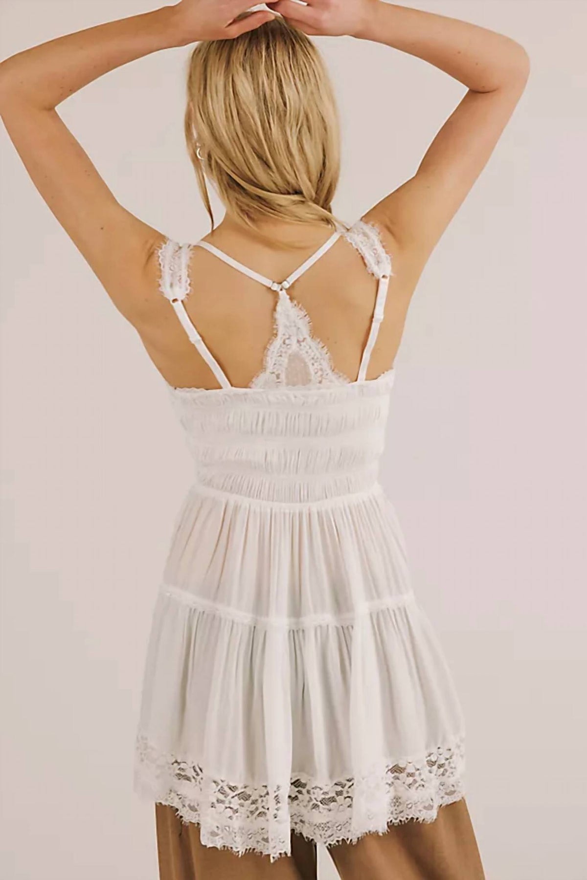 Free People - So In Love Mini Slip Dress