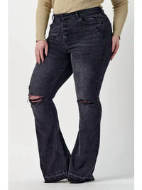 Cello - High Rise Distressed Jeans