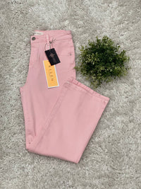 Risen - High Rise Crop Straight Pants